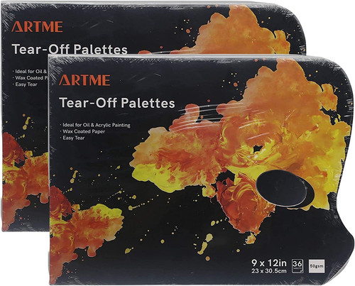 Tear off palette pad 2pcs - off,