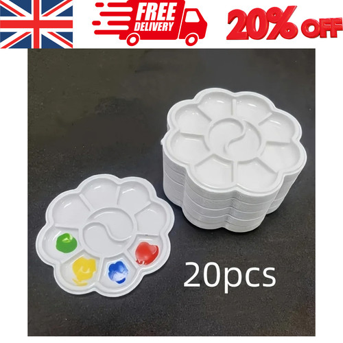 Round artist paint palette - paint,