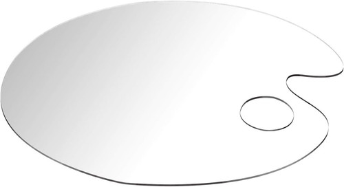1pcs clear acrylic - clear,