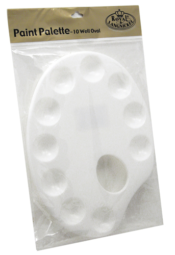 Well oval artist paint - 10,