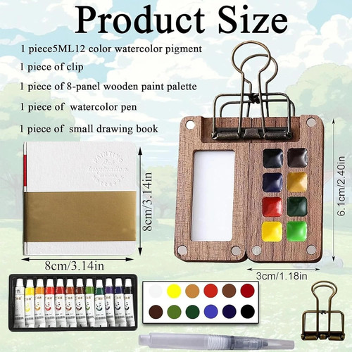 Mini travel watercolour - mini,