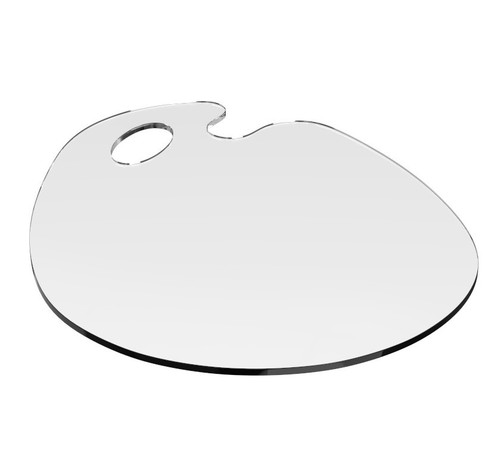 Clear artist paint palette - clear,