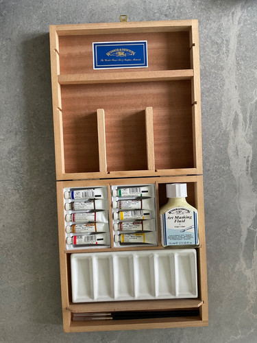 Winsor newton watercolour box - newton,