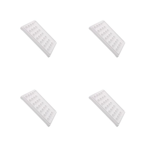 4pcs white reusable artist - 4pcs,