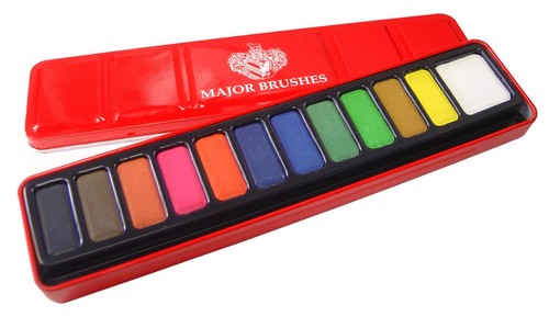 Watercolour blocks paint - 12,