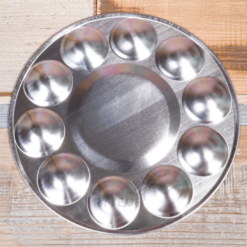Round well metal paint - round,