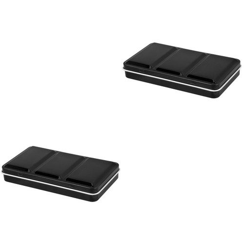 2pcs portable black - 2pcs,