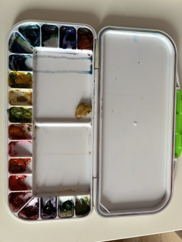 Artists folding palette - artists,