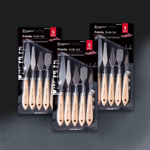 5pcs artist palette knives - artist,