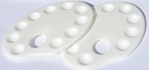 Artists oval palette - artists,