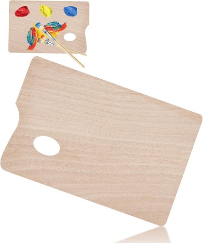 Large palette wooden artists - palette,