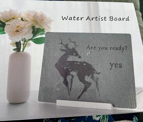 Water writing artist board - a4,