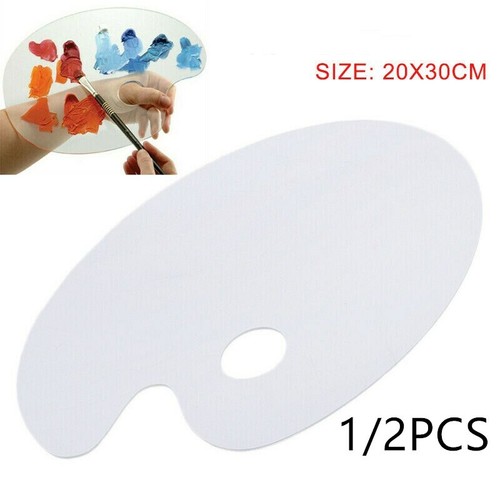 2pcs clear acrylic artist - clear,