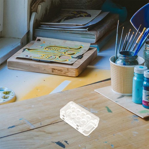 Acrylic grid watercolor - 8,