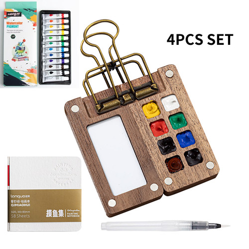Pocket watercolour palette - pocket, kit